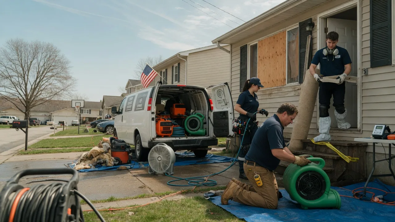 Water Damage Restoration in Mannsville, KY near me